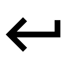 Keyboard Return, Keyboard Return Icon, Keyboard Return Vector, Keyboard Return Symbol
