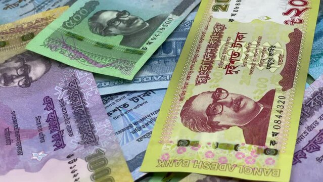 Bangladeshi Currency BDT Taka Background