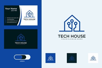 tech house logo design