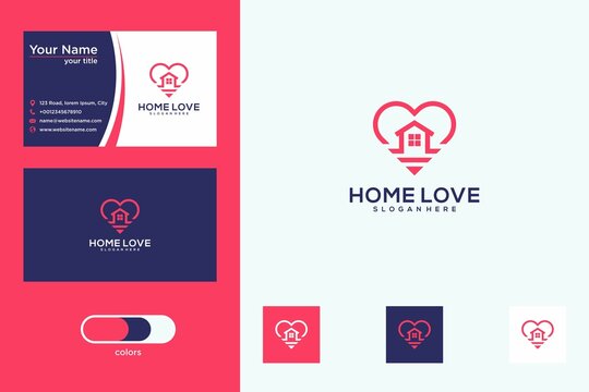 home love logo design