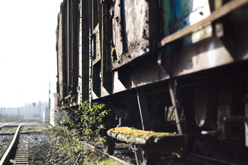 old abandoned factory