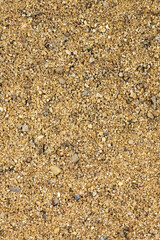 Sand texture. Sand background.Large sand granules background.