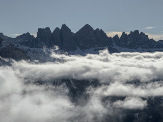 Tiefdruck auf den Bergen
