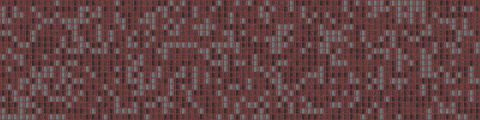 Fototapeta premium Abstract Geometric Pattern generative computational art illustration