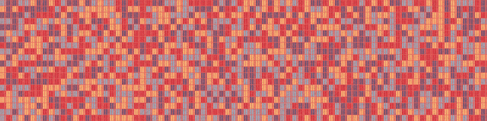 Fototapeta premium Abstract Geometric Pattern generative computational art illustration