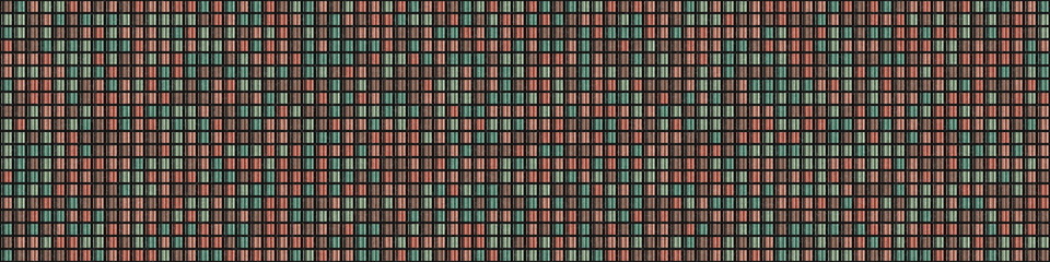 Fototapeta premium Abstract Geometric Pattern generative computational art illustration