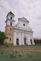 Old Colonial town Santa fe de Antioquia, Colombia