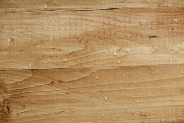 Obraz na płótnie Canvas rustic wooden texture background. Wooden hardwood board decoration close up shot.