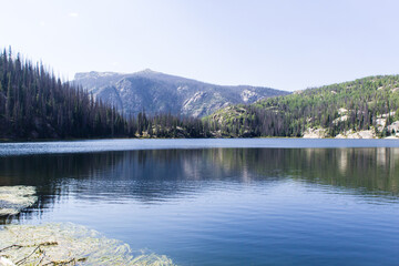 Granite Lake Colorado Wilderness Scene