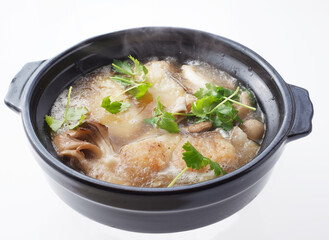 みぞれ鍋　鍋料理　シズル感