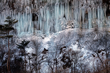 白川氷柱群