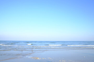 sea and blue sky