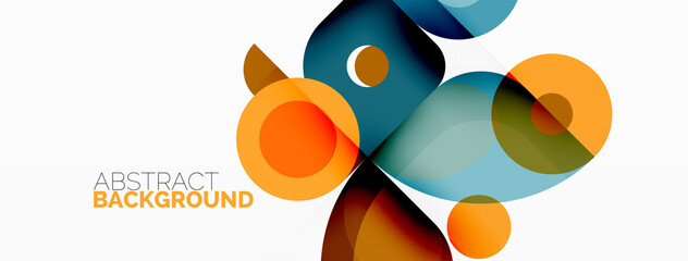 Colorful geometric pattern, minimal abstract background for wallpaper, banner, presentation