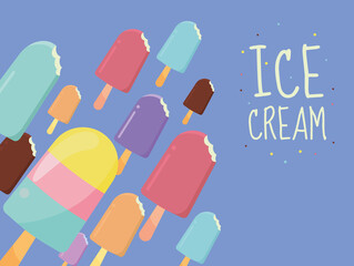 ice cream banner