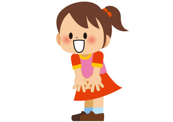 ありがとう,あいさつ,子供,感謝,小学生,学校,幼稚園,保育園,小学校,園児,保育所,保育,子供向け,お辞儀,可愛い,丁寧,礼儀,お願い,礼,生徒