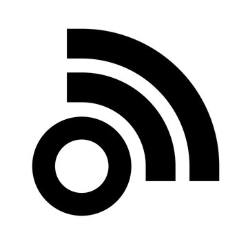 Wireless, cordless signal, internet, wifi shape icon, symbol