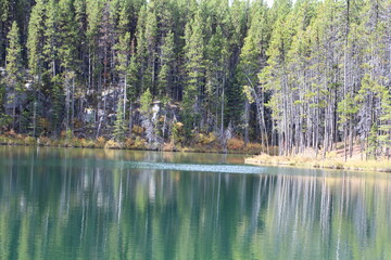Calm Lake, Banff National Park, Alberta