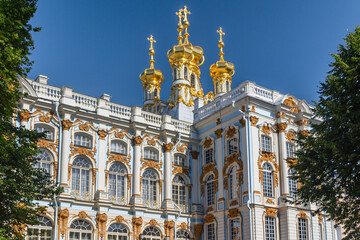 Fototapeta na wymiar Catherine Palace in St. Petersburg