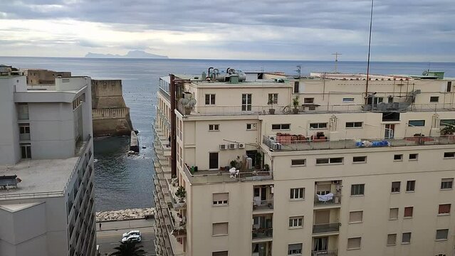Napoli - Panoramica da Rampa Pizzofalcone