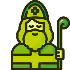 saint patrick Two Tone icon