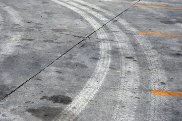 asphalt road in the street