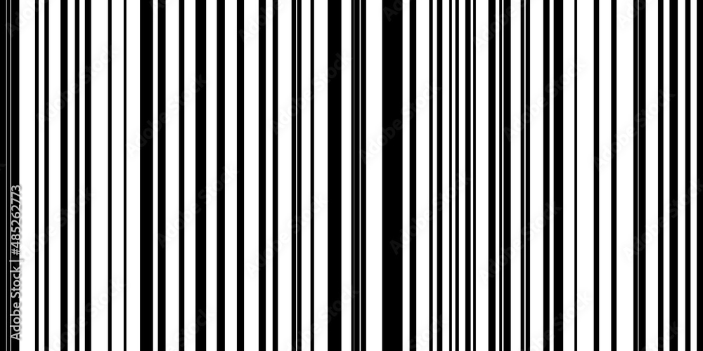 Poster Random vertical lines, stripes vector pattern background and texture. Vertical streaks, strips backdrop