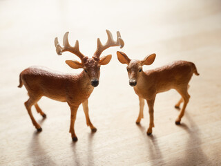 鹿のフィギュア