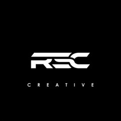 RSC Letter Initial Logo Design Template Vector Illustration