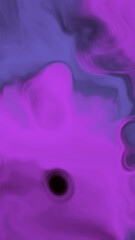 Elegant banner template design with color paint.