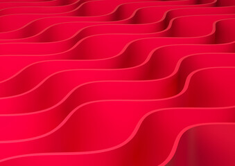 Bright waves background, abstract elements for web