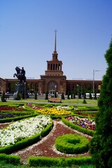 アルメニア・エレバンの鉄道駅