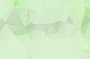 Green vivid geometric abstract bright green blurred mosaic wallpaper with triangle shapes for banner