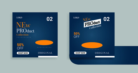 New product Sale Banner For Instagram Post banner design Template