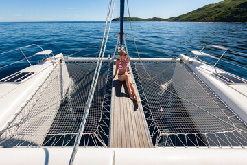 Luxury yacht charter - vacation in Fiji the South Pacific Ocean
