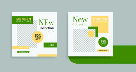 New product Sale Banner For Instagram Post template design