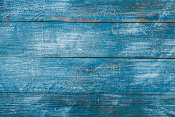 Vintage colored wood background texture with knots and nail holes. Old painted wood wall. Brown abstract background. Vintage wooden dark horizontal boards. Front view with copy space