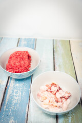 Process of Cooking Mapo Tofu