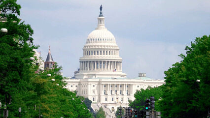 Obraz premium us capitol building in Washington