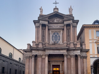 Fototapeta na wymiar San Carlo church in Torino