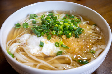 とても美味しい日本のうどん