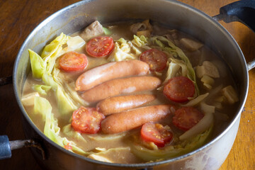 とても美味しい日本のカレー鍋