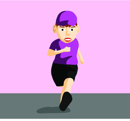 ジョギング　マラソン  ランナー