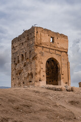 Merinid tombs in the old medina of Fez
