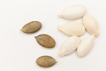 pumpkin seeds peeled and inshell