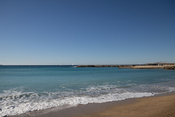 Mediterranean Sea, Prado beach, Marseille, France