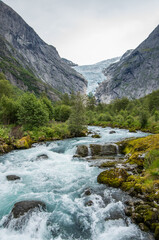 river in the mountains