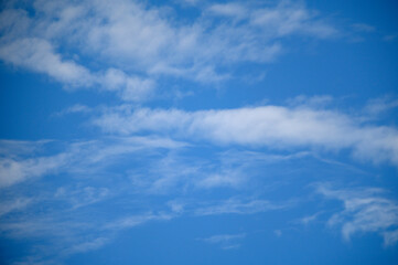 Beautiful clouds and sky for background