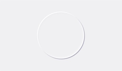 Neumorphic Circle Background