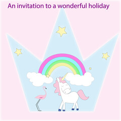 invitation to a holiday