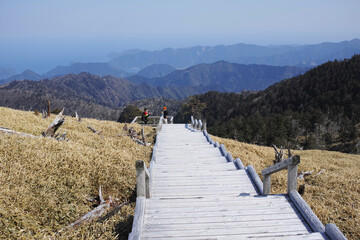 山頂からの景色